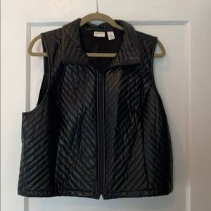 Chico’s Zenergy black quilted vest